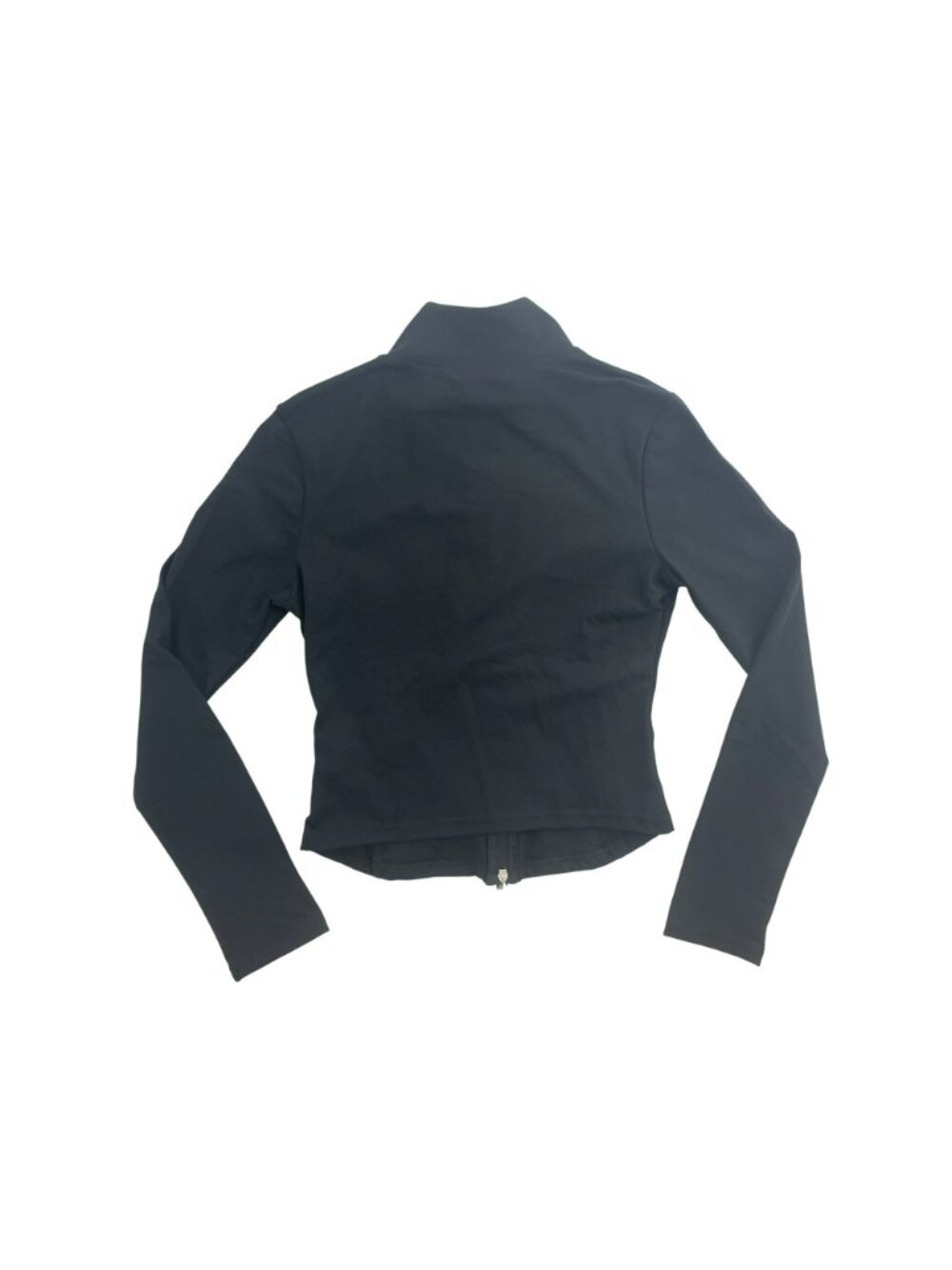 Playboy Jacket Black Stretchy Athletic Comfy Full-Zip Women's Size XL NWT - Picture 2 of 7